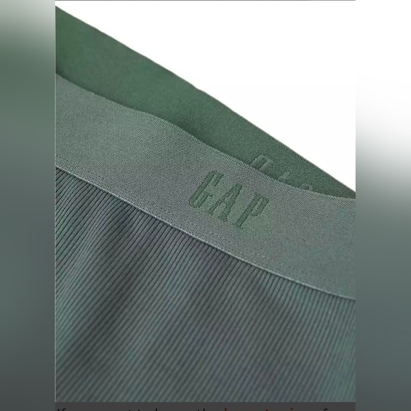 NWT GAPGapBody Women's Ribbed High-Rise Pajama Pant Set - Picture 3 of 3